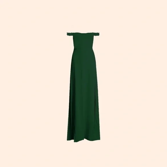 1hr Sale Reformation Gimlet Dress (Emerald)